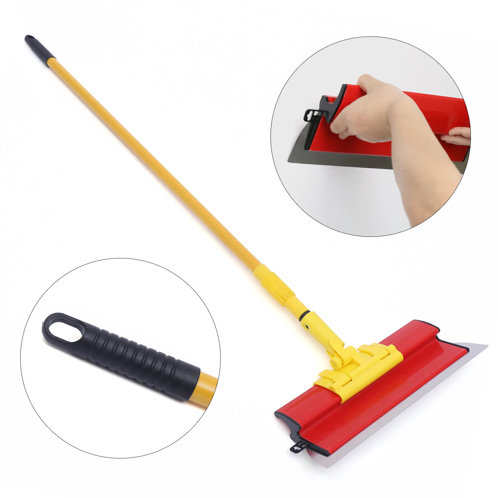 Putty Powder Leveling Scraper Plastering Putty Leveler Scraper Telescopic Rod - Fresh Stock Dated December 2025