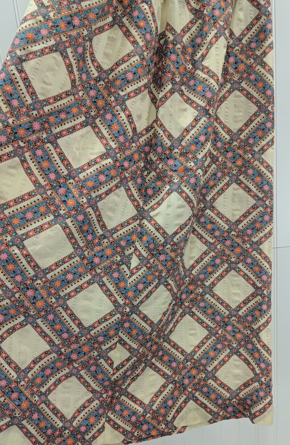 Vintage Handmade Boho Maxi Skirt Cottage Core Size S Floral - Fresh Stock Dated March 2026