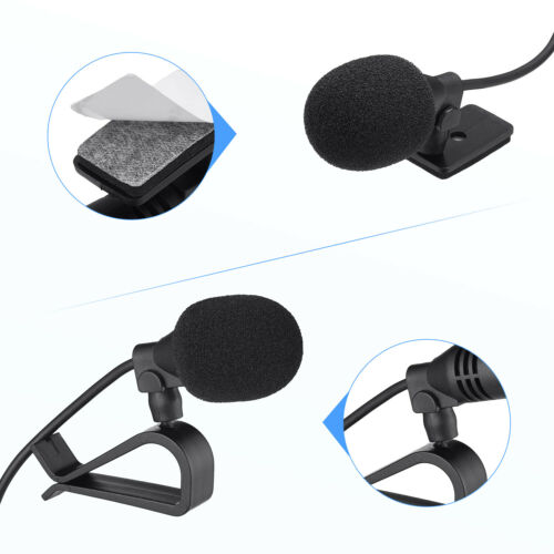 3.5mm Car Radio Stereo Microphone Vehicle External Mic for DVD GPS Audio US - Fresh Stock Dated February 2026