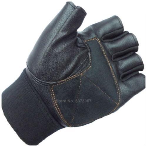 Punk Pirate Gloves Gloves PU Leather Gothic Medieval Unisex Skull Rivet Gloves - Fresh Stock Dated February 2026