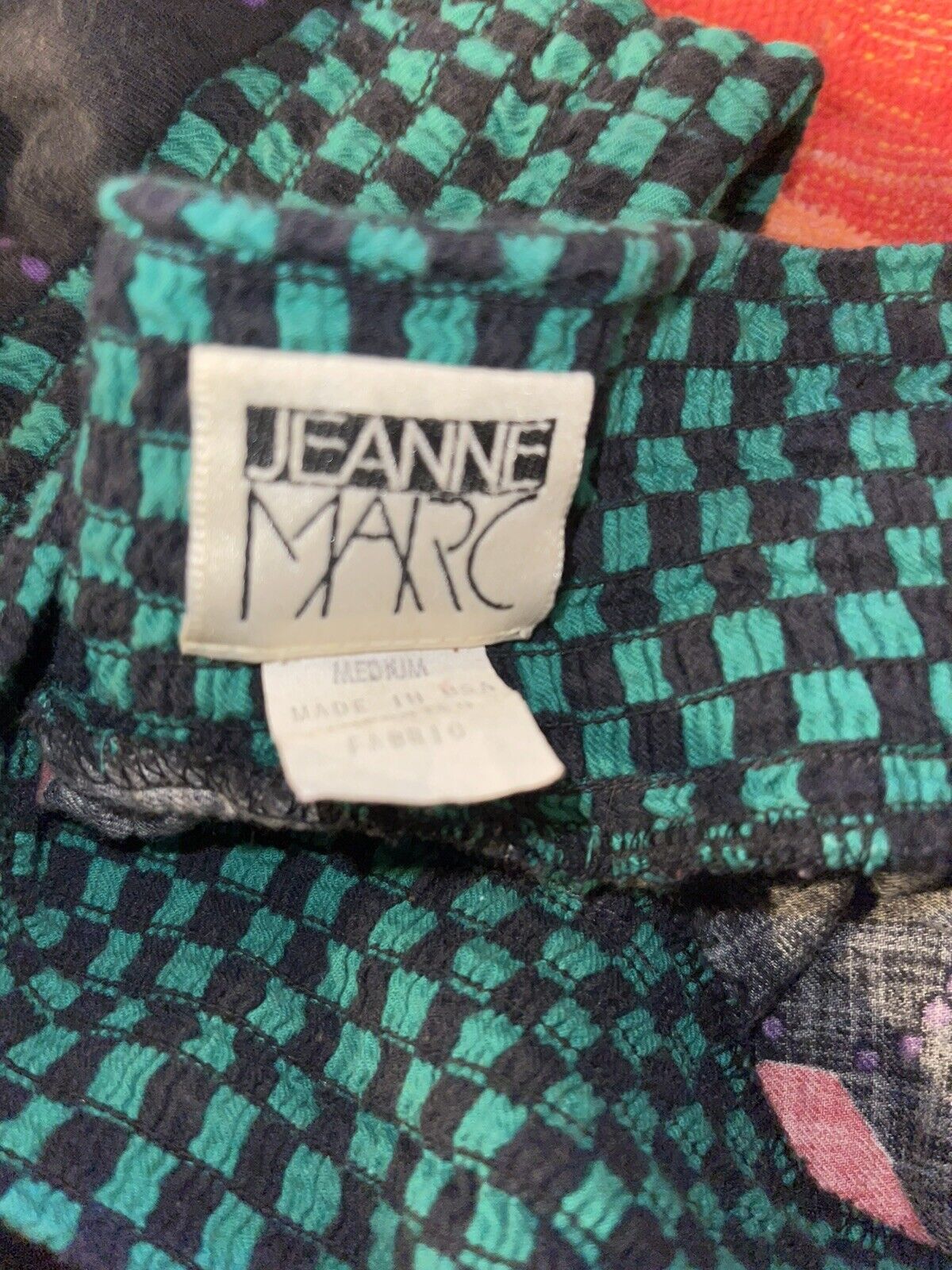 JEANNE MARC Vintage cat flared circle A-line skirt M Medium N. Magnin - Fresh Stock Dated March 2026