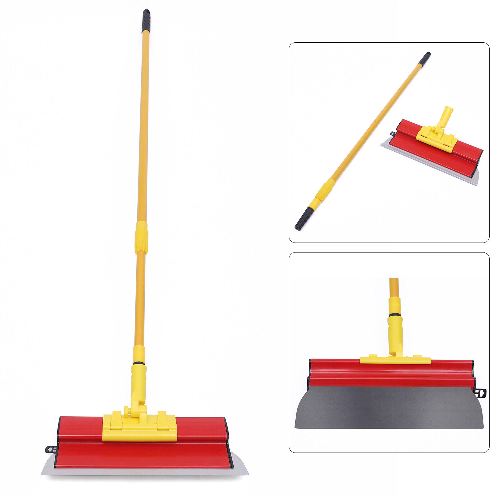 Putty Powder Leveling Scraper Plastering Putty Leveler Scraper Telescopic Rod - Fresh Stock Dated December 2025