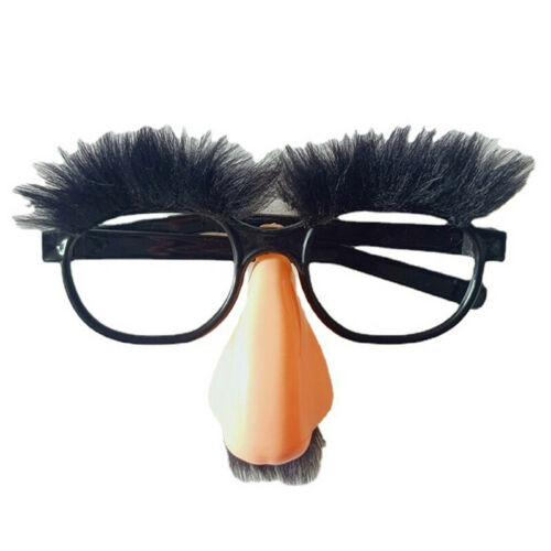 Halloween Disguise Glasses And Mustache Funny Adult Big Nose Festival SuppliFLY - Fresh Stock Dated February 2026