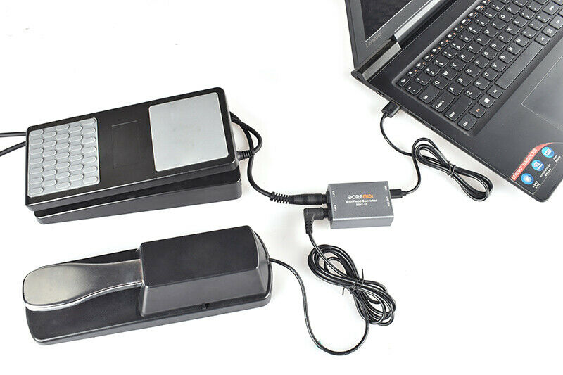 DOREMIDI Expression Pedal Converter Pedal Sustain Pedal Expander MPC-10 - Fresh Stock Dated February 2026