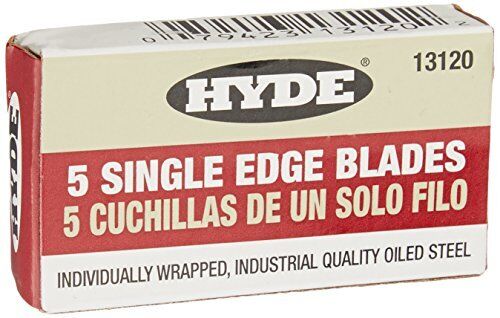 Hyde Tools 13050 Delta Heavy Duty Glass Scraper, 1 Pack - Fresh Stock Dated February 2026