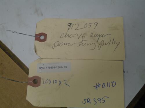 912059, 912059 Power Steering Pulley, Evinrude Outboards - Fresh Stock Dated February 2026