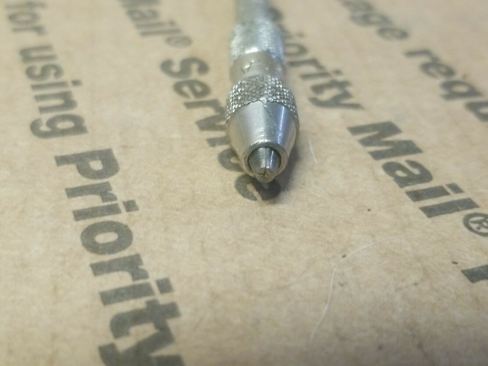 lightly used starrett A pin vise made in USA holder through - Fresh Stock Dated February 2026