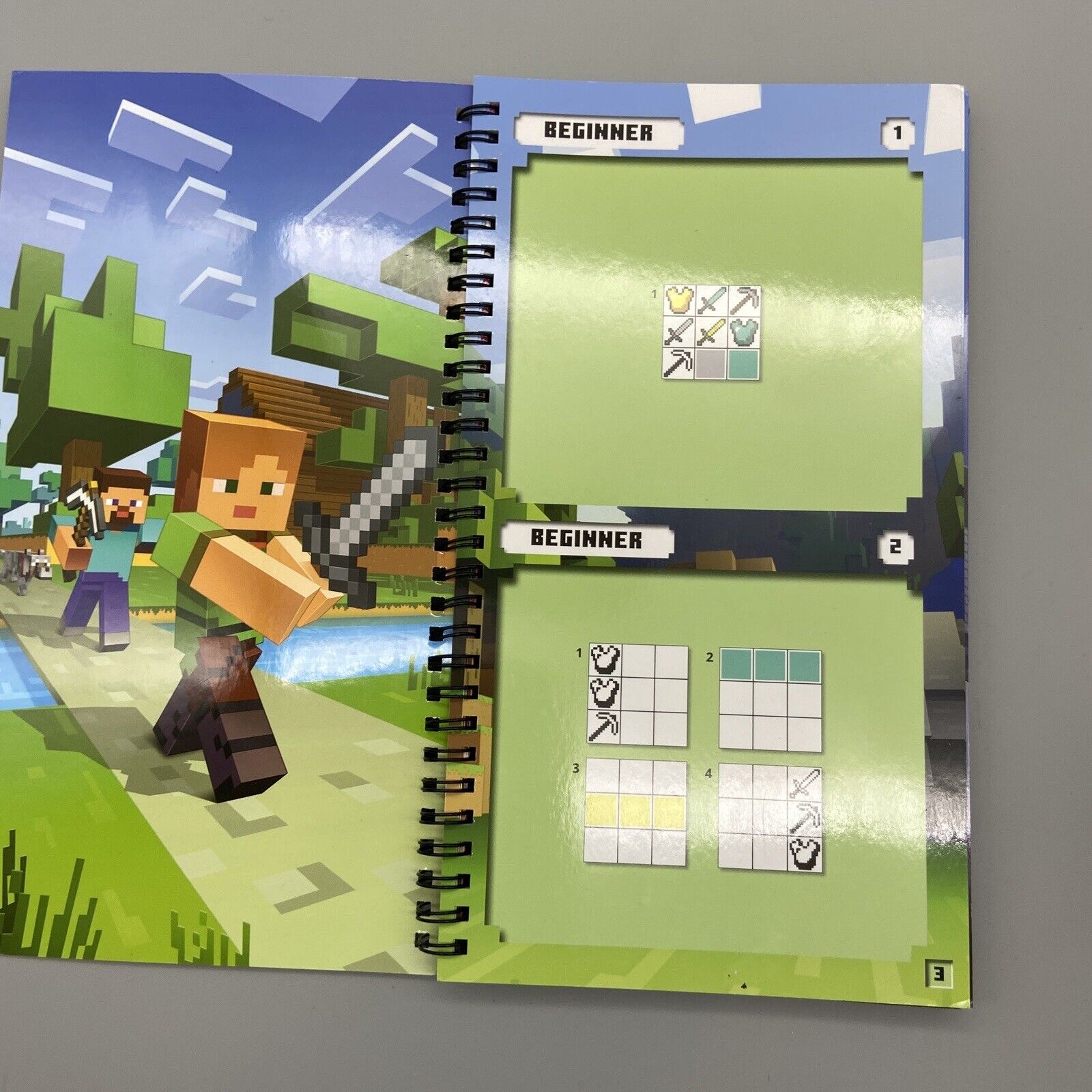 ThinkFun Minecraft Magnetic Travel Puzzle Logic Game & STEM Toy Used - Fresh Stock Dated February 2026