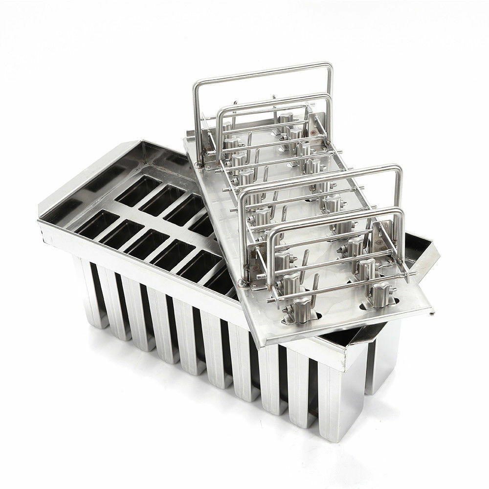 20Pcs Stainless Steel Molds Ice Pop Lolly Popsicle Ice Cream Stick Holder Set US - Fresh Stock Dated February 2026