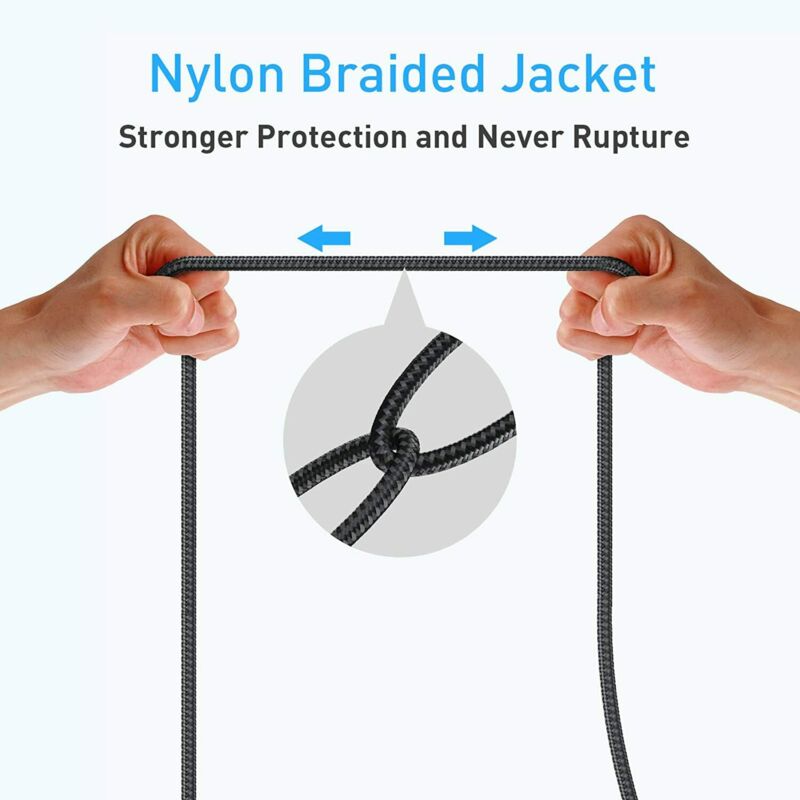 USB Extension Cable 6FT 3.0 Cord A Male to A Female Nylon - Fresh Stock Dated February 2026