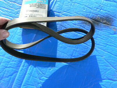 NAPA  25-060505 BELT MERCURY QUICK SILVER 57 - 842647 Q BIG BLOCK CHEVY RACING - Fresh Stock Dated February 2026