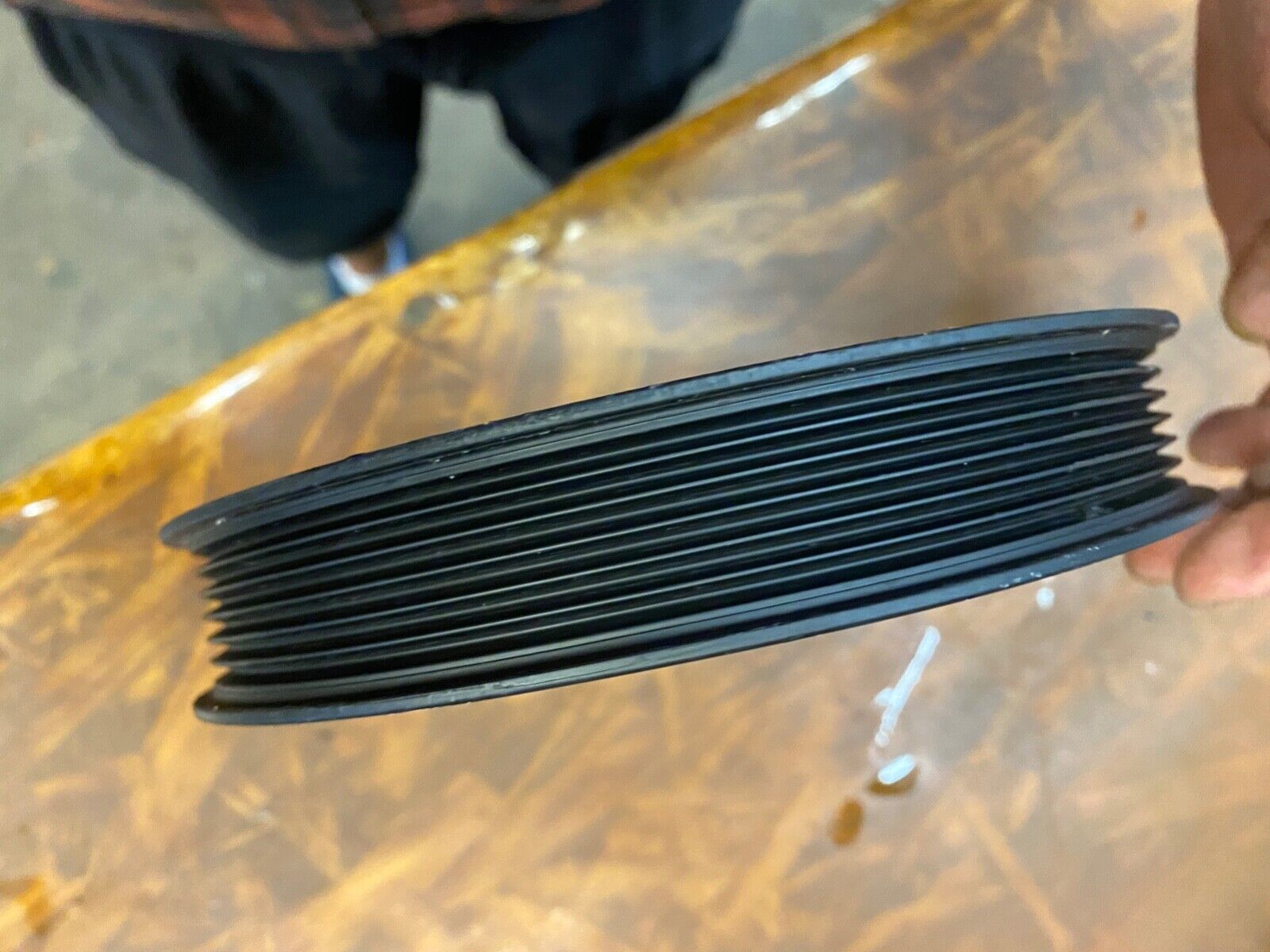 Mercruiser Pulley 8M2013638 Cooling Pump pulley 7 1/8 dia, serpentine belt style - Fresh Stock Dated February 2026