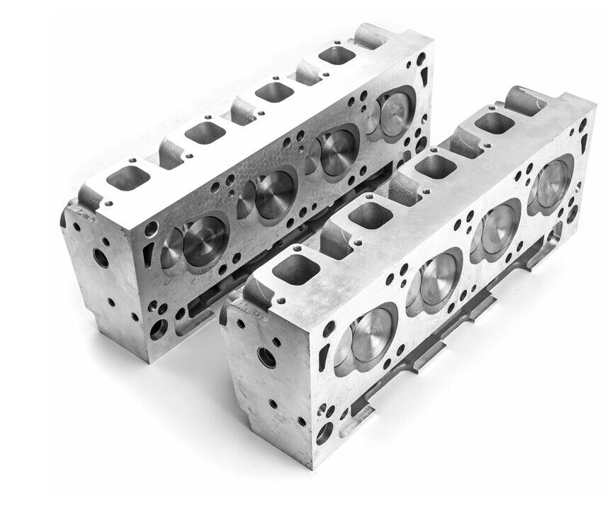 Ford 302 351C Cleveland 220cc 64cc Assembled Cylinder Heads (Pair) - Fresh Stock Dated February 2026