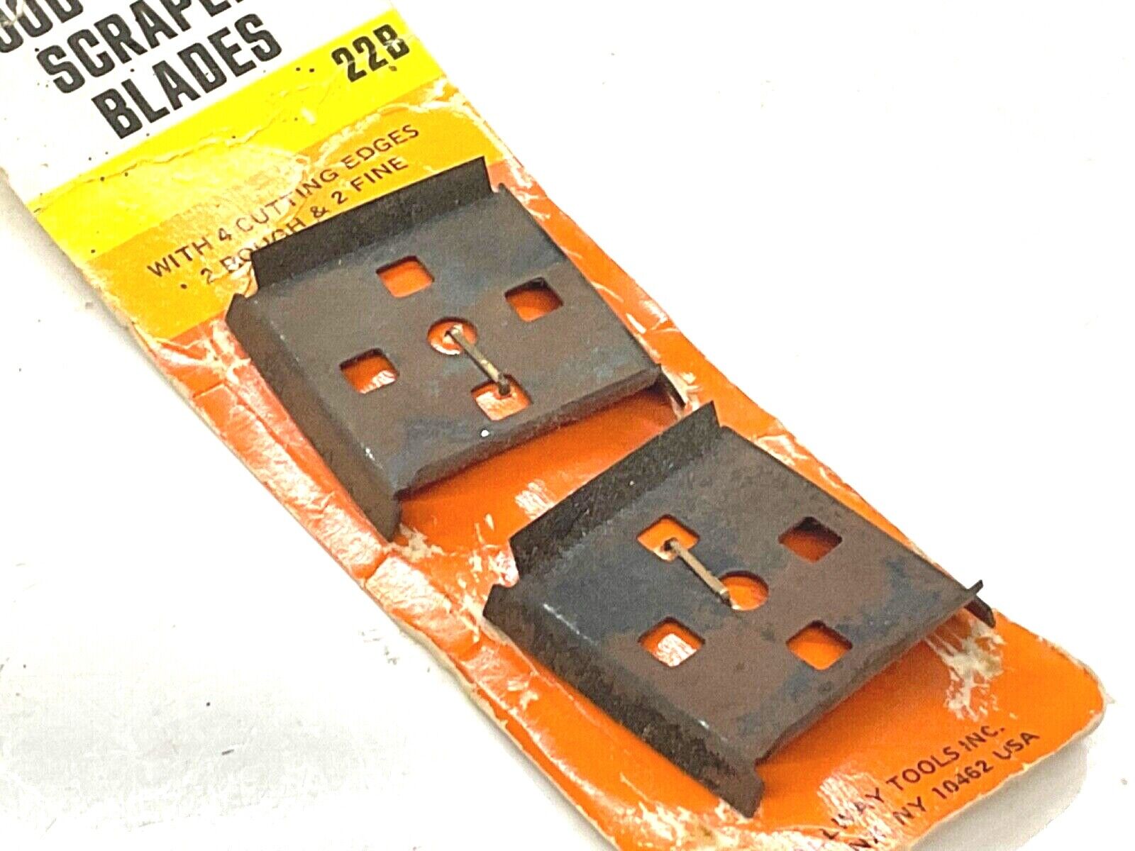 NOS! (2) ALLWAY TOOLS 22B REPLACEMENT BLADES, 1-1/2” 4-EDGE for F22 SCRAPER - Fresh Stock Dated February 2026