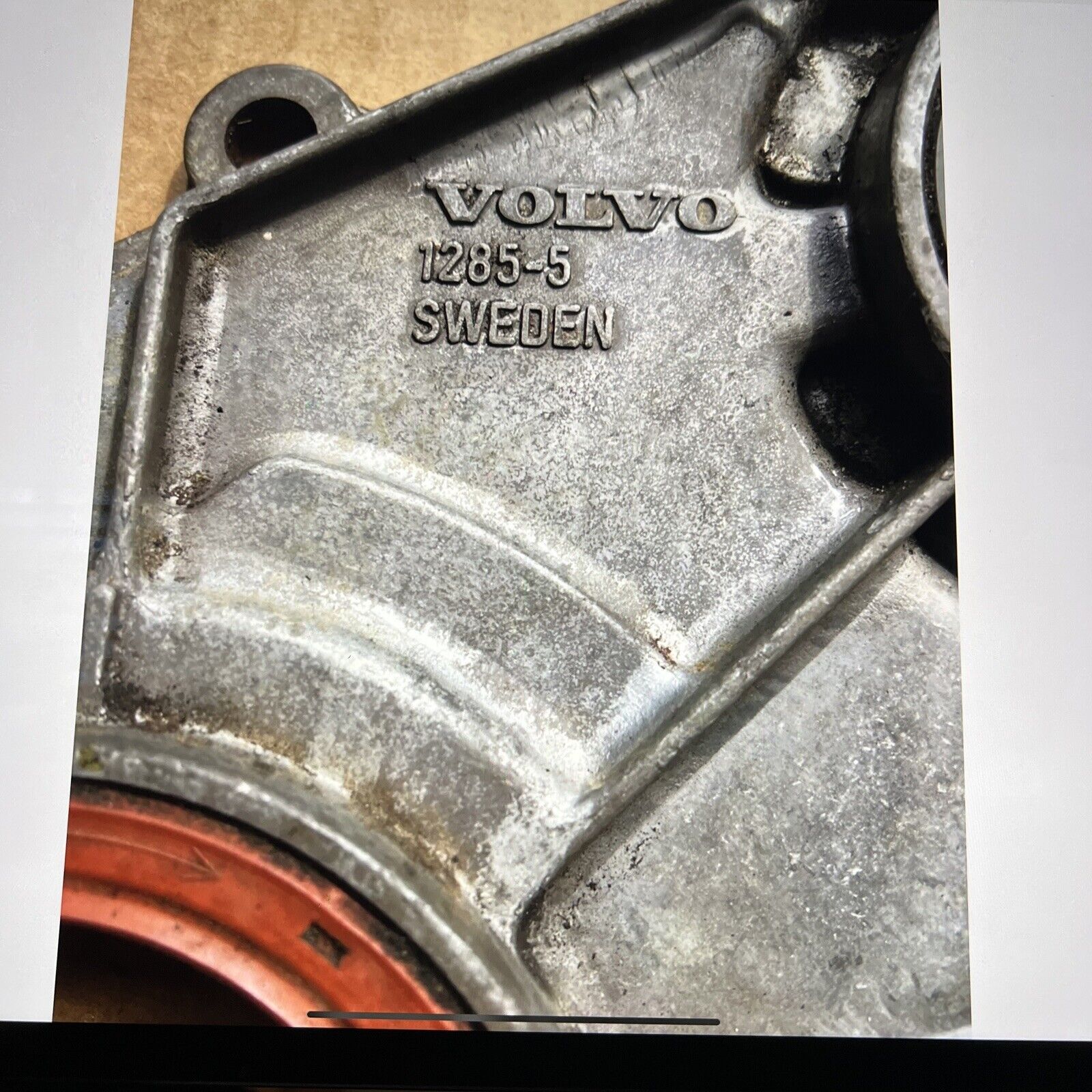 $  Volvo Penta Timing Gear Cover Set 4 cylinder B230 AQ 230 AQ 1000695 - Fresh Stock Dated February 2026