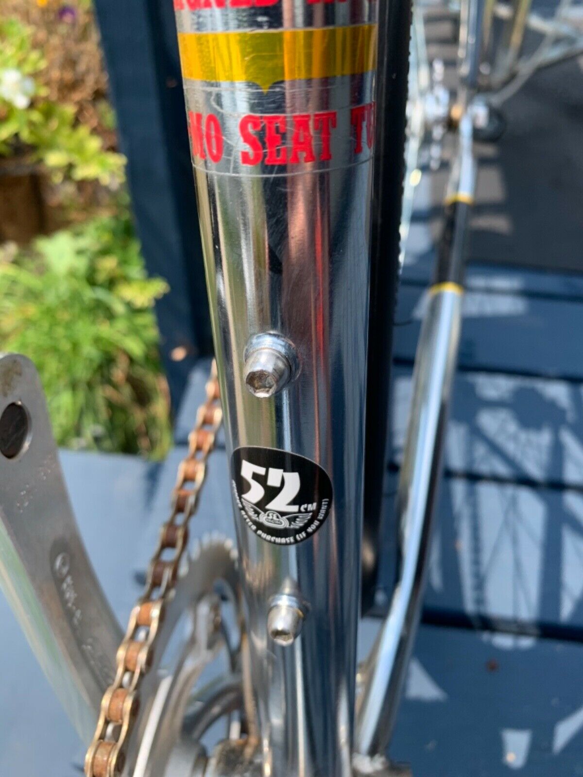 SE LAGER USA BIKE STAINLESS STEEL FRAME SIZE 52 - Fresh Stock Dated February 2026