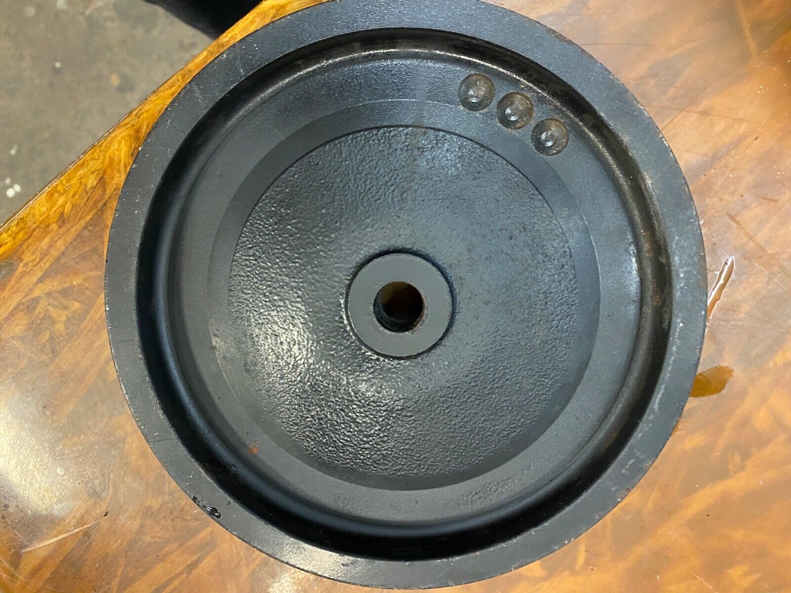 Mercruiser Pulley 8M2013638 Cooling Pump pulley 7 1/8 dia, serpentine belt style - Fresh Stock Dated February 2026