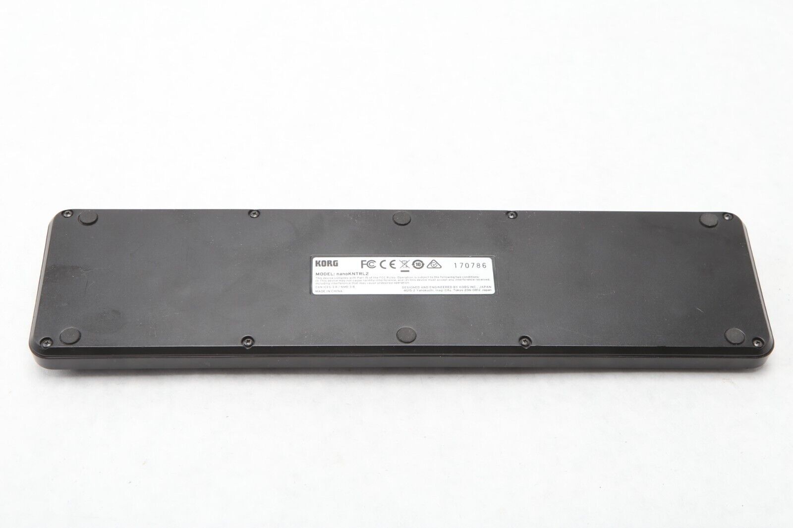 Korg Black nanoKONTROL2 USB MIDI Controller nanoKNTRL2 Slim-Line Pro-audio - S42 - Fresh Stock Dated February 2026