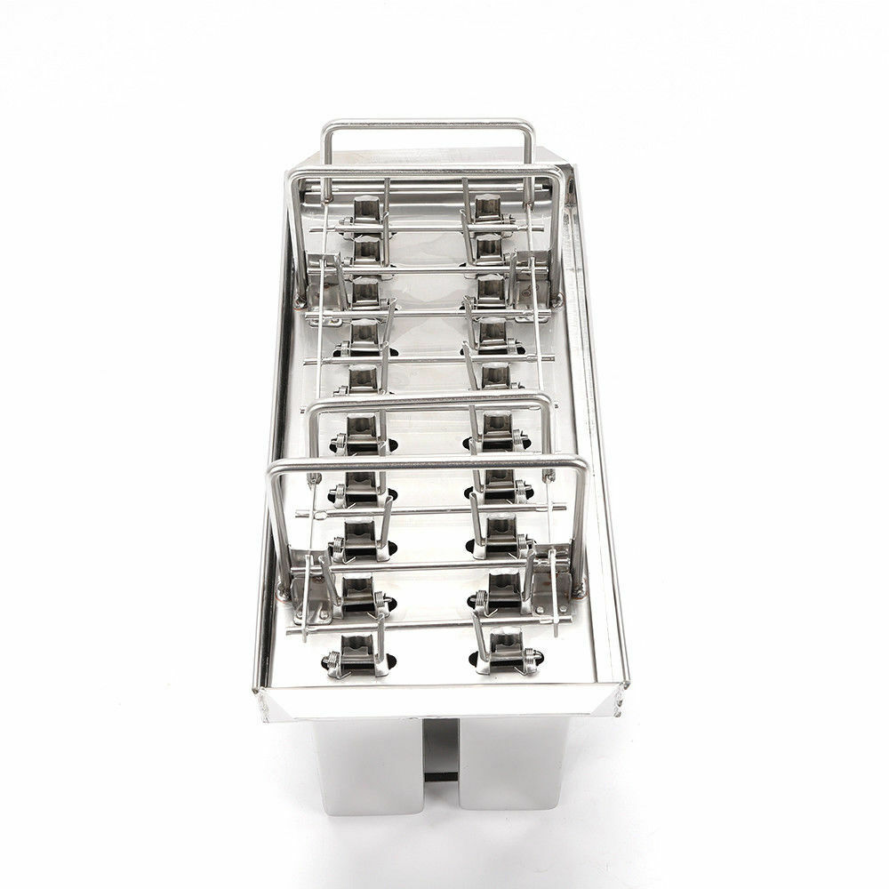 20Pcs Stainless Steel Molds Ice Pop Lolly Popsicle Ice Cream Stick Holder Set US - Fresh Stock Dated February 2026