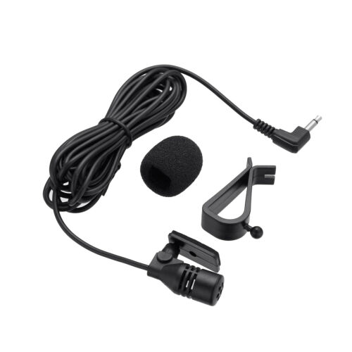 3.5mm Car Radio Stereo Microphone Vehicle External Mic for DVD GPS Audio US - Fresh Stock Dated February 2026