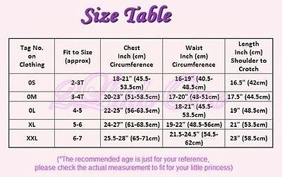 Chiffon Ruffle Pearls Ballet Tutu Dance Costume Dancewear Child Size 2T-7 #022 - Fresh Stock Dated December 2025