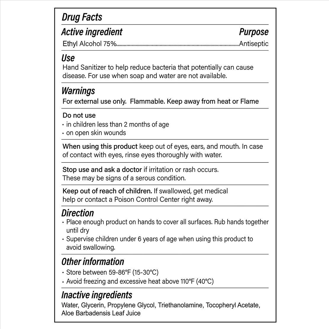 [HAND SANITIZER GEL 75%] ☑️ WHO/CDC Standards ☑️ 2oz 4oz 8oz 16oz 33oz 1 Gallon - Fresh Stock Dated December 2025