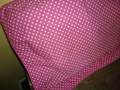 POTTERY BARN KIDS DOTTIE PINK & WHITE (1) STANDARD PILLOW SHAM   20 X 26 - Fresh Stock Dated December 2025