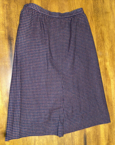 Vintage Pendelton Plaid Skirt XS Small - Fresh Stock Dated February 2026