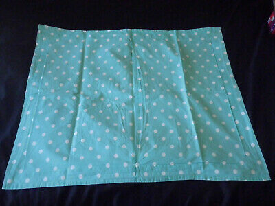 Pottery Barn Teen Dottie Standard Pillow Sham Pool Green White Polka Dot - Fresh Stock Dated December 2025