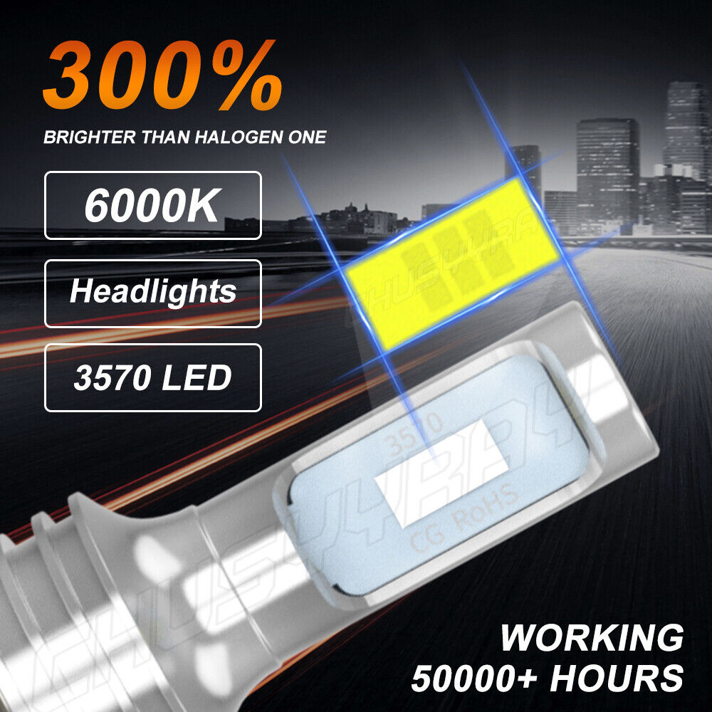 Super Bright LED Light Bulbs for Can Am Ds90 Ds70 2008 - 2022 Bulb - Fresh Stock Dated February 2026