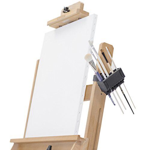 Brush Grip Paintbrush Holder and Drying Rack/Caddy, Painting Supplies (Black) - Fresh Stock Dated February 2026