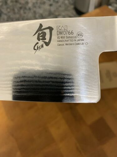 Shun 8” Western Cook’s Knife DM0766 - Fresh Stock Dated December 2025