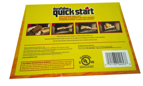 duraflame Quick Start Firelighters, 10 - 4 packs - Fresh Stock Dated December 2025