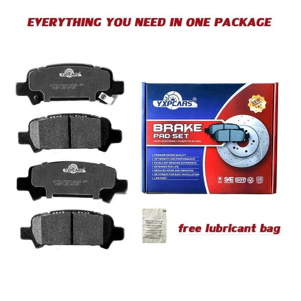 Rear Ceramic Brake Pads D770 - Fresh Stock Dated February 2026