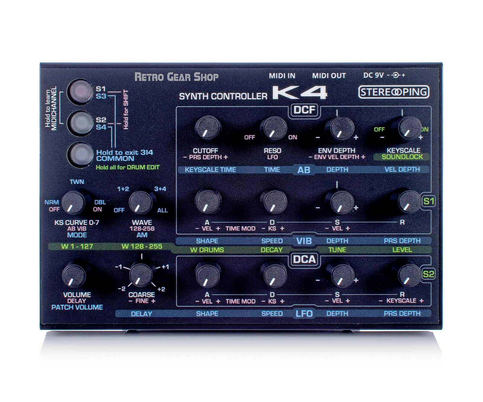 Stereoping CE-1 K4 Midi Controller for Kawai K4 / K4r Vintage Rare Synth - Fresh Stock Dated February 2026