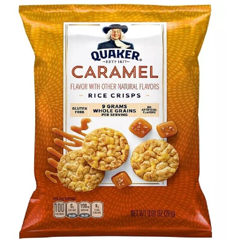 Quaker Rice Crisps Variety Pack (36 pk.) - Fresh Stock Dated February 2026