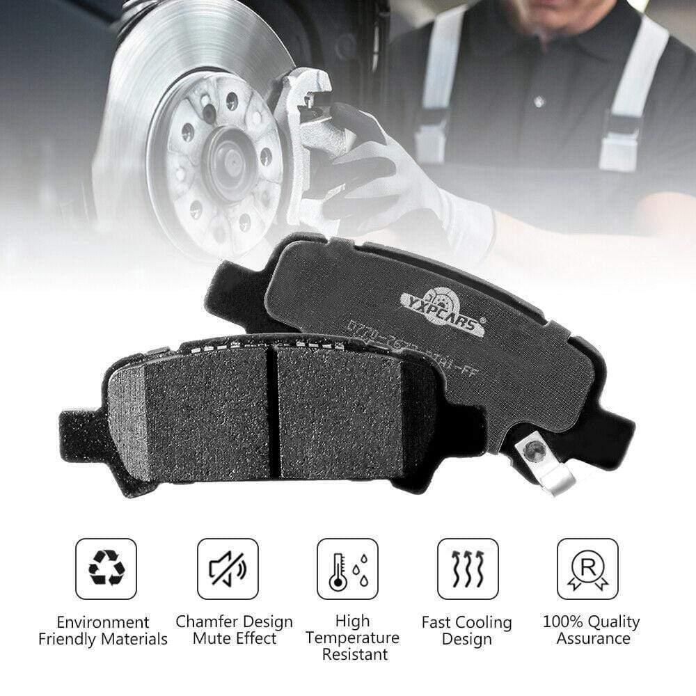 Rear Ceramic Brake Pads D770 - Fresh Stock Dated February 2026