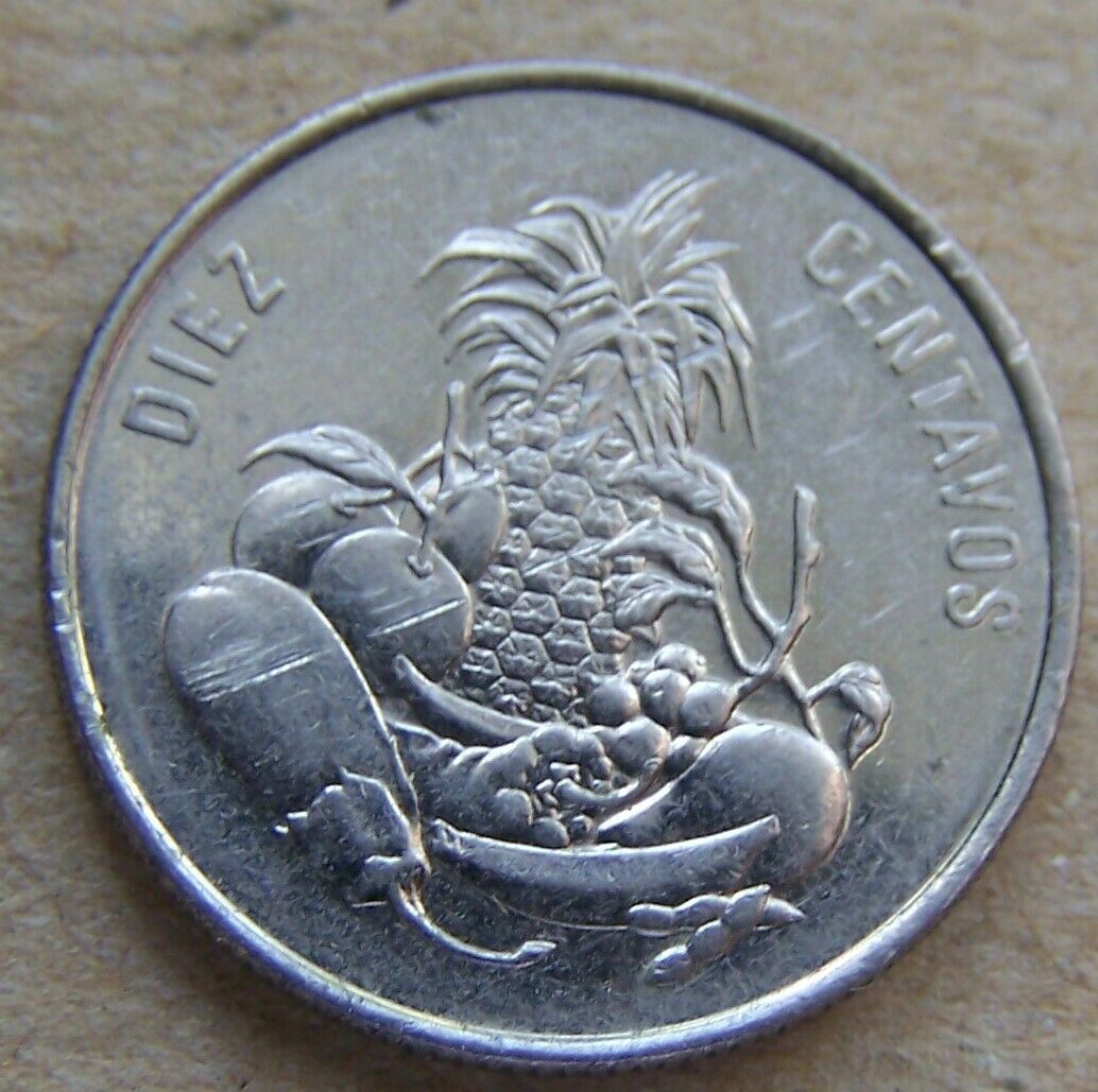 1989 DOMINCIAN REPUBLIC DIEZ CENTAVOS COIN - Fresh Stock Dated February 2026
