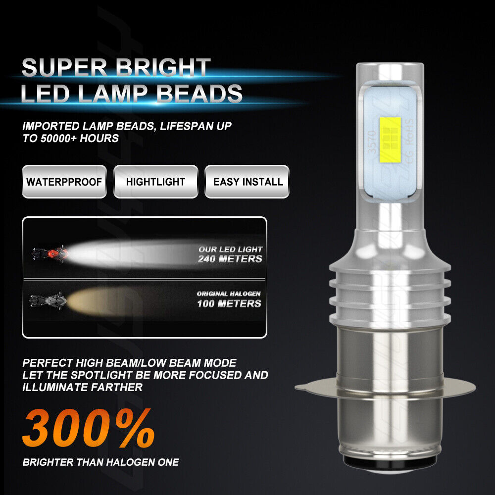 Super Bright LED Light Bulbs for Can Am Ds90 Ds70 2008 - 2022 Bulb - Fresh Stock Dated February 2026