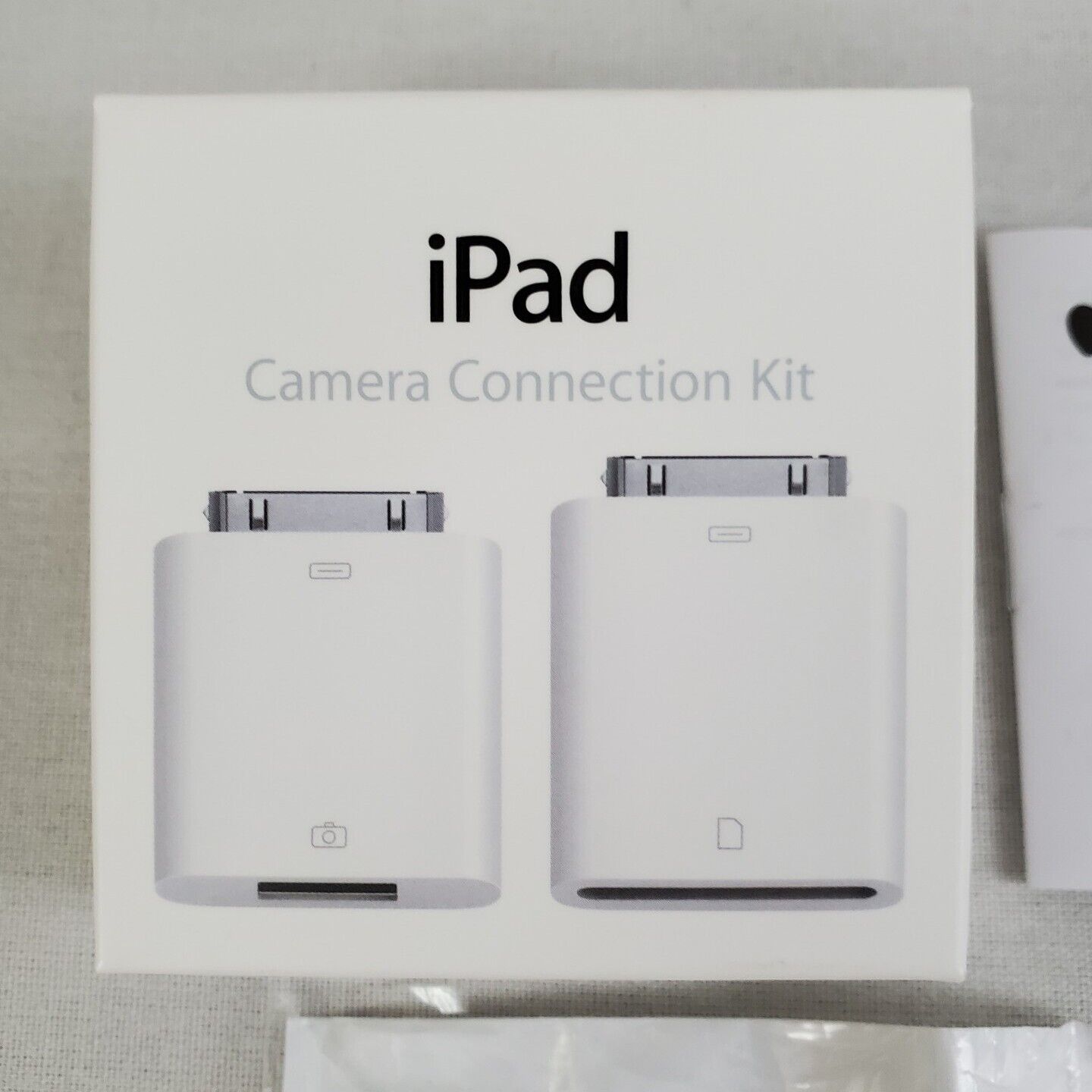 Apple iPad Camera Connection Kit MC531ZM/A, Includes A1362, A1358 Adapters - Fresh Stock Dated February 2026