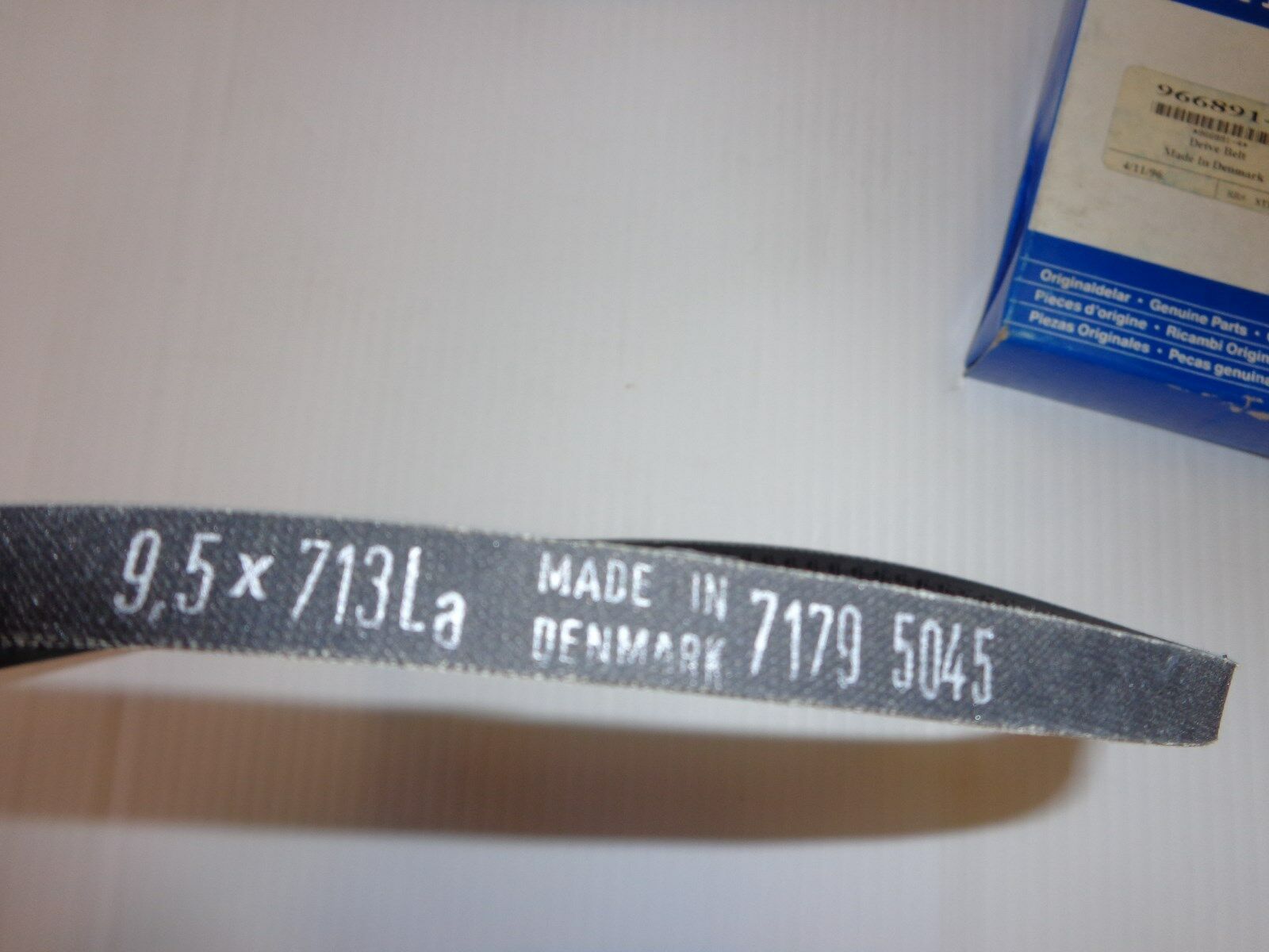 NEW VOLVO DRIVE BELT P/N 966891-4  AQ115A/B, AQ130A/B/C, BB115A/B/C, MB20C - Fresh Stock Dated February 2026