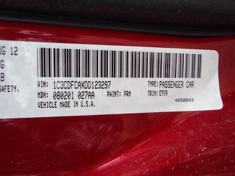 Automatic Transmission 2.0L Fits 13 DART 759233 - Fresh Stock Dated February 2026