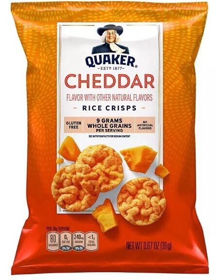 Quaker Rice Crisps Variety Pack (36 pk.) - Fresh Stock Dated February 2026
