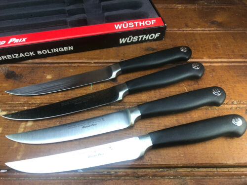 WUSTHOF GRAND PRIX GERMANY SET OF 4 STEAK KNIVES 4.5