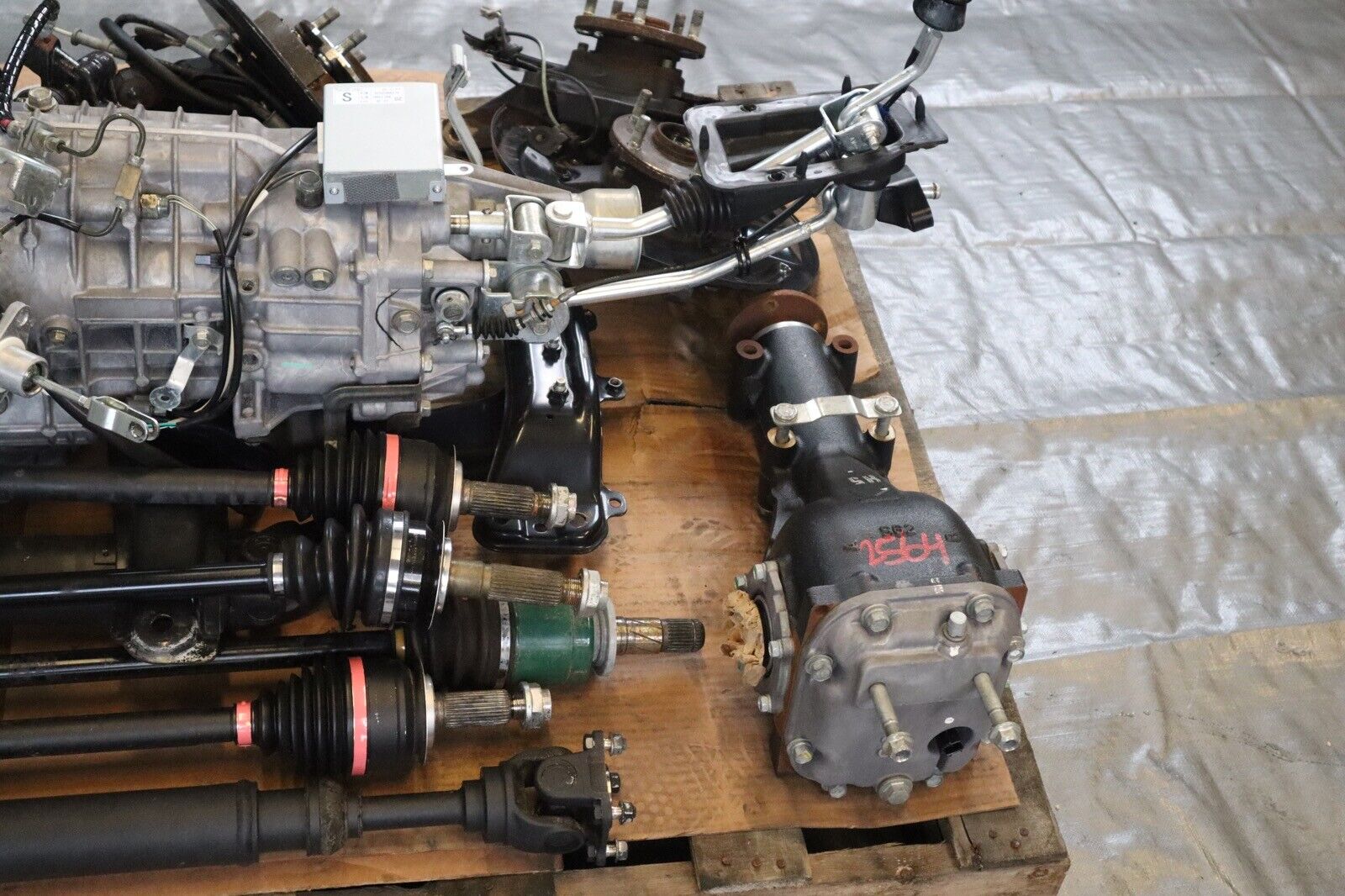 2019 SUBARU WRX STI SEDAN EJ257 OEM 6SPD MANUAL TRANSMISSION SWAP KIT TY856UW6AB - Fresh Stock Dated February 2026