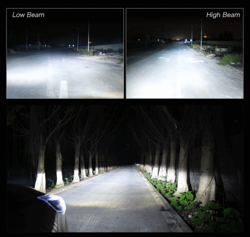 2pc H7 100W 11000LM LED Headlights Headlamp bulbs for Pontiac Trans Am 1998-2002 - Fresh Stock Dated February 2026