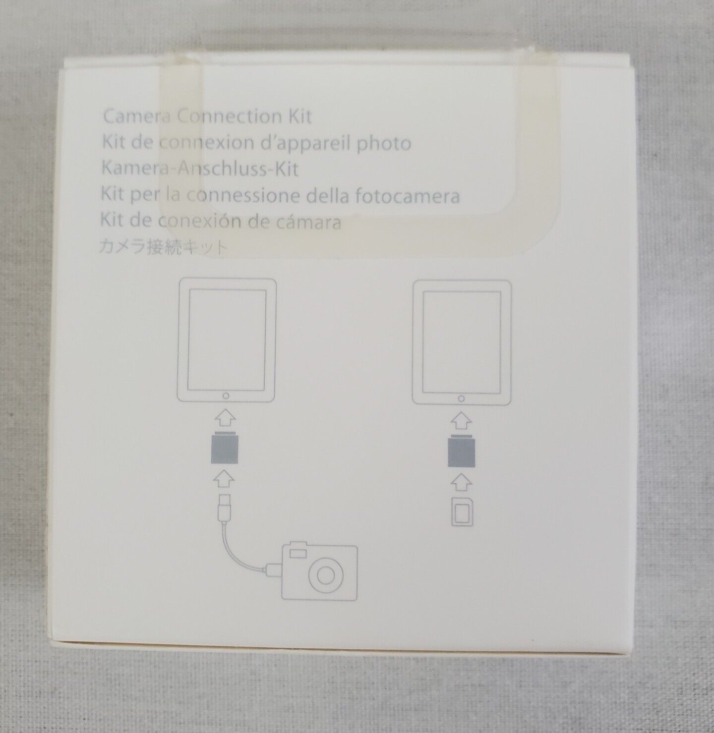 Apple iPad Camera Connection Kit MC531ZM/A, Includes A1362, A1358 Adapters - Fresh Stock Dated February 2026