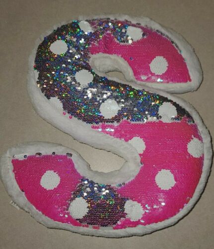 Justice Letter S Reversible Sequins Sparkling 14