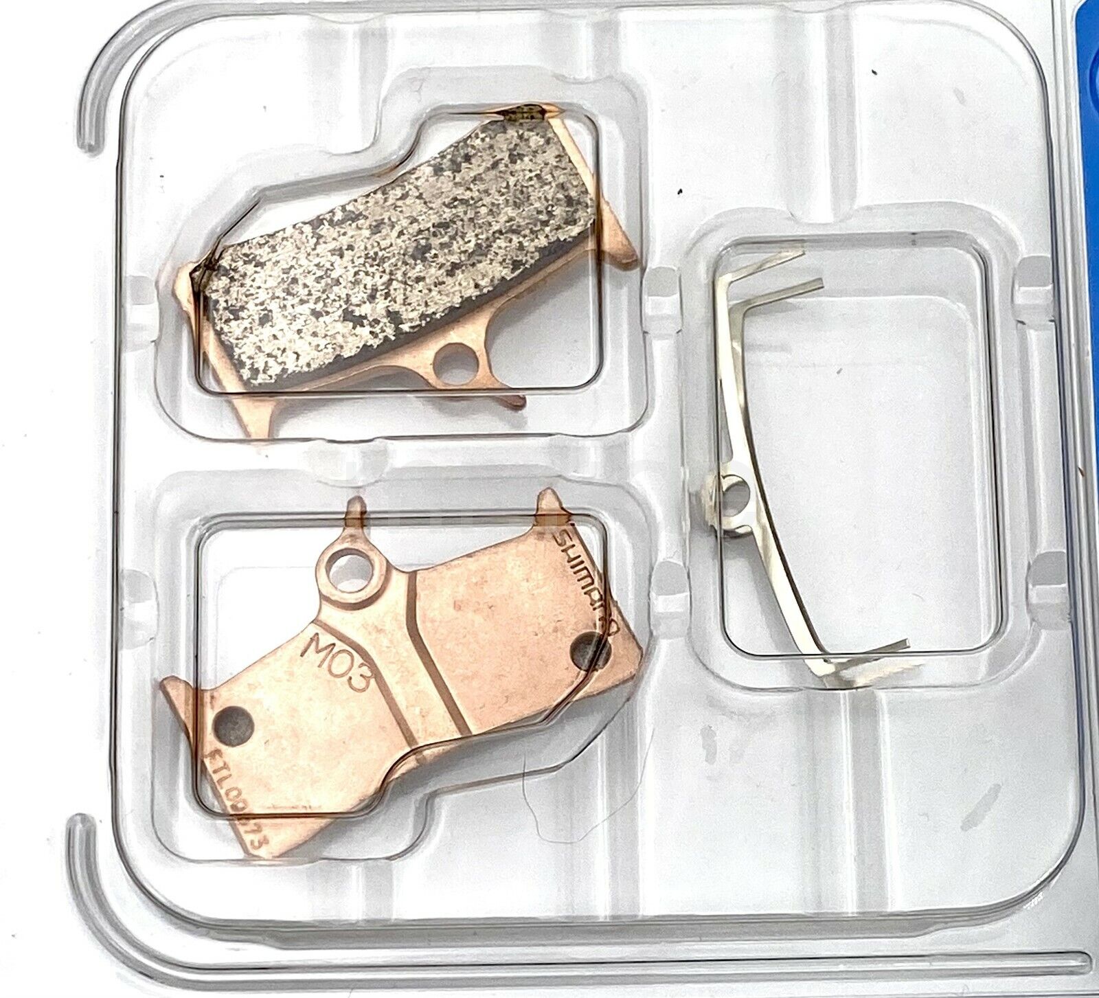 1 Pair Shimano Deore XT Mountain Bike Metal Disc Brake Pads M03, for BR-M755 - Fresh Stock Dated February 2026