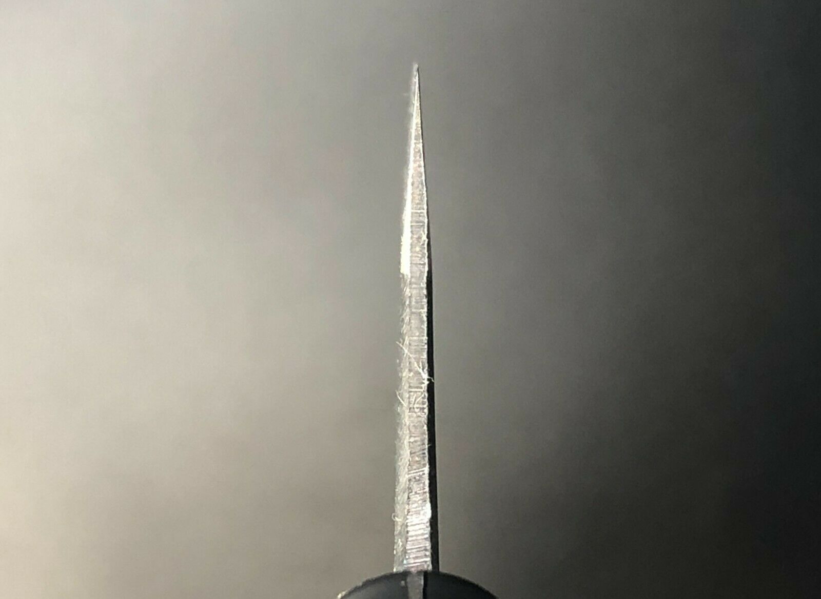 Japanese Kurouchi Forged Multipurpose Knife Santoku 180mm(7.1in) Blue(Aogami)#2 - Fresh Stock Dated December 2025